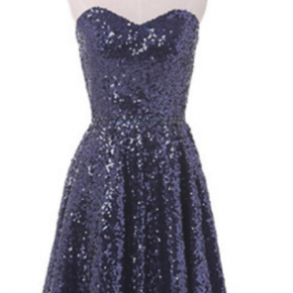 Sequin Bridesmaid Dress, Lace Up Bridesmaid Dress,..