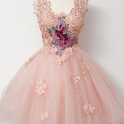 Blush Pink Homecoming Dress,homecoming Dress,..