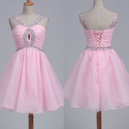 Ball Gown Homecoming Dresses,organza Homecoming..