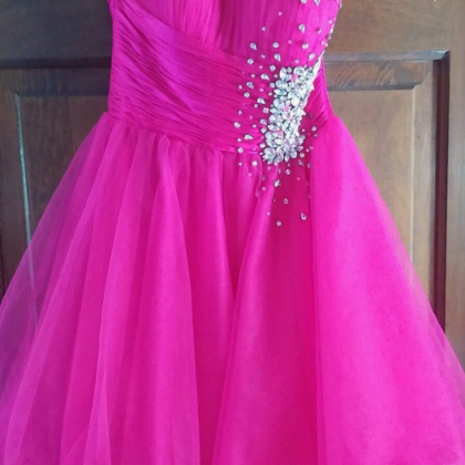 Tulle Homecoming Dress,cute Homecoming..