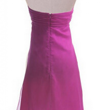 Sexy A-line Homecoming Dresses,backless Ruched..