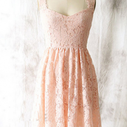 Short Bridesmaid Dress, Blush Pink Bridesmaid..