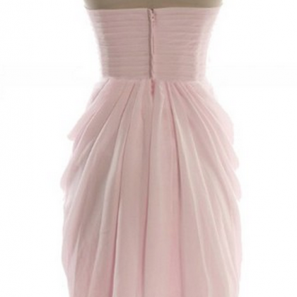 Pink Bridesmaid Dresses, Custom Bridesmaid..