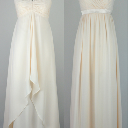 Simple Bridesmaid Dress, Chiffon Bridesmaid Dress,..