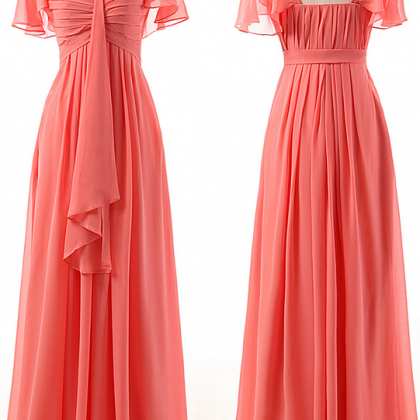 A-line Bridesmaid Dresses With Ruffles, Sweetheart..