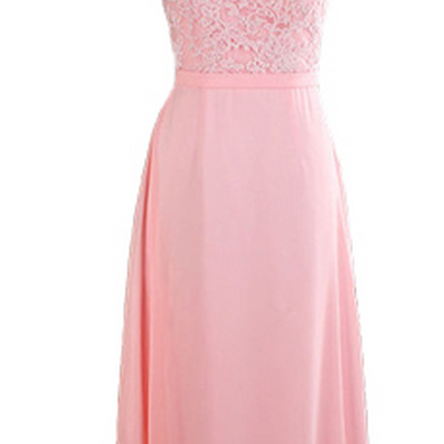 Pink Bridesmaid Dresses, Long Bridesmaid Dresses,..