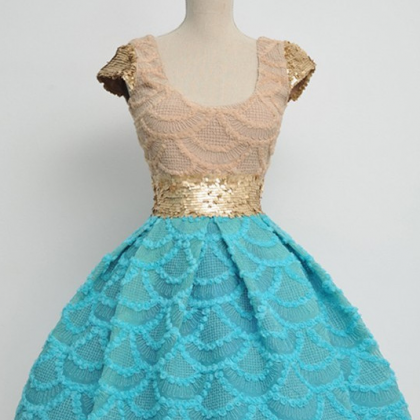 Vintage Ball Gown Homecoming Gown,cute Homecoming..