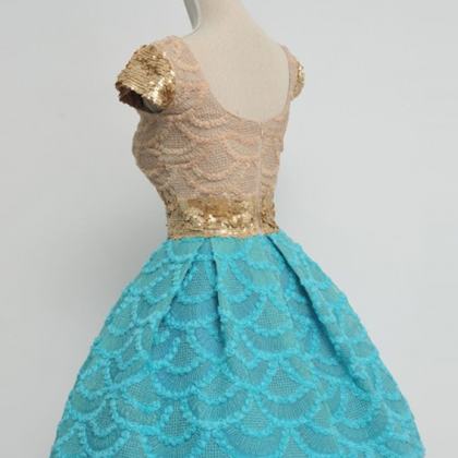Vintage Ball Gown Homecoming Gown,cute Homecoming..