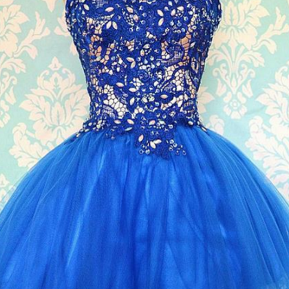 Sweetheart Appliques Short Prom Dresses,charming..