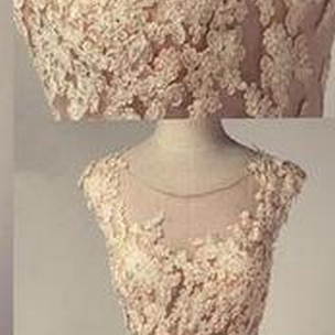 Charming Prom Dress,tulle Prom Dresses,appliques..