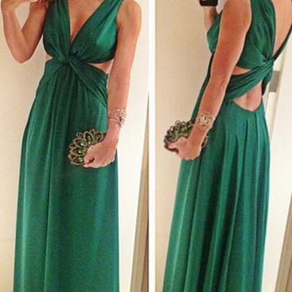 Prom Dresses,evening Dress,green Prom..