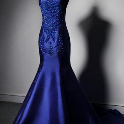 Sexy Mermaid Prom Dress,prom Dresses,royal Blue..