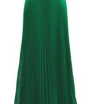 Green Prom Dresses,chiffon Evening Gowns,modest..