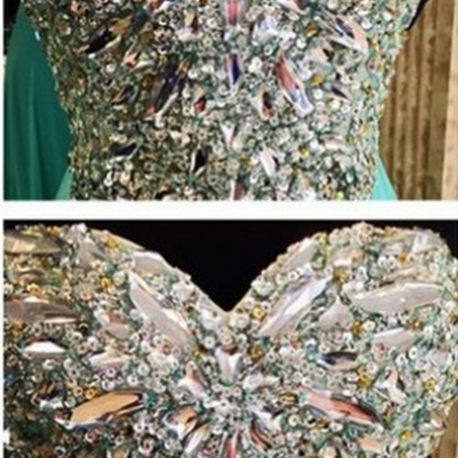 Real Made Beading Prom Dresses, Sweetheart..
