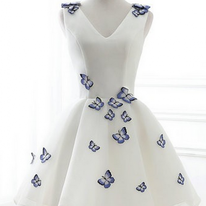 Simple Elegant Prom Dress,mini Short Prom..