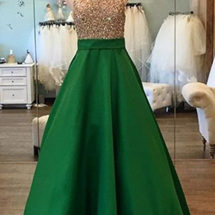 Prom Dresses,evening Dress,green Prom Dress,green..
