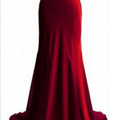 Prom Gown,pretty Off Shoulder Burgundy Prom..
