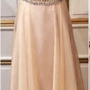 Long Prom Dress, Cap Sleeve Prom Dress, Popular..