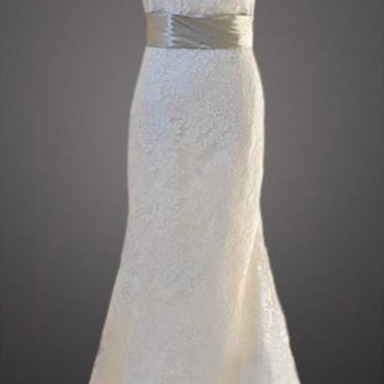 Style Vintage A Line Lace Wedding Dress Bridal..