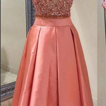 High Neck Shiny Prom Dress,sequins Dubai Style..