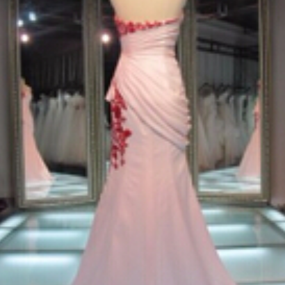 Real Image Prom Dress Elegant Gorgeous Mermaid..