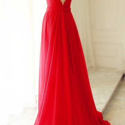 Red Prom Dresses,v Neck Evening Gowns,royal Blue..