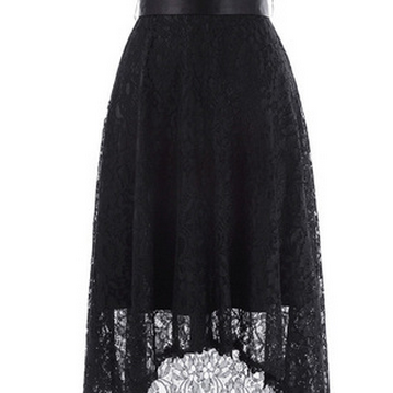 Robe Noire De Soirée En Satin Avec Volants, Manches Courtes, Taille 12 - Marque Todays Woman, Neuve Avec étiquettes