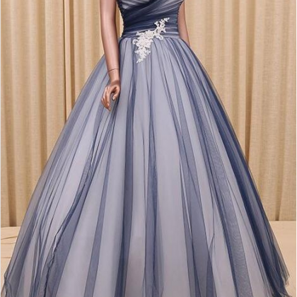 Charming Prom Dresses,v-neck Prom Gown,a-line Prom..
