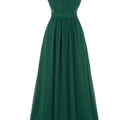 Sheer Sweetheart Neck Dark Green Long Evening Dress Formal Occasion ...