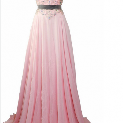 Charming Beading Prom Dress,long Prom Dresses,prom..