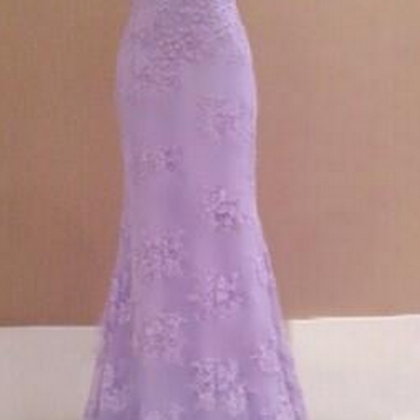 High Quality Prom Dress,lilac Prom Dresses,vintage..