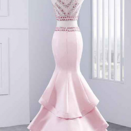 Long Prom Dresses, Sexy Prom Dresses, Two Piece..