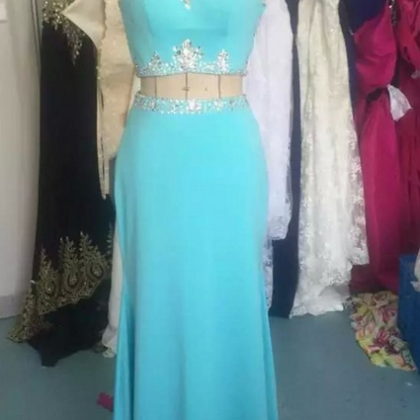 Prom Dresses,light Blue Prom Dresses,mermaid Prom..