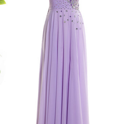 Charming Prom Dress,long Prom Dress,chiffon Floor..