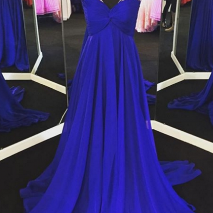 Lace and Chiffon Long Dress with Cap Sleeves Ink Blue