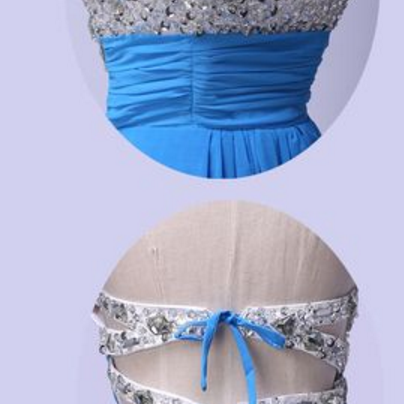 Strapless Prom Dress,simple Prom Dress,a-line..
