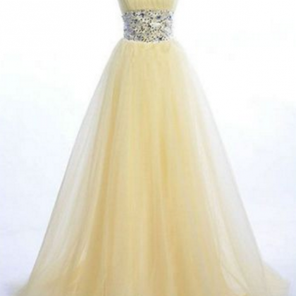 One-shoulder Prom Dress,long Prom Dress,high..