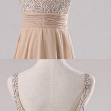 Spaghetti Straps Sequins Long Prom Dress Elegant Formal Gown Y136