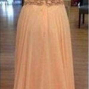 Sexy Long Prom Dress Backless Beading Prom Dress..