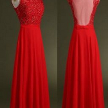 Red Prom Dresses,custom Prom Dress,a Line Prom..