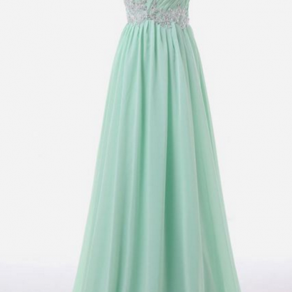 Chiffon Prom Dress,sweatheart-neck Dress,beautiful..