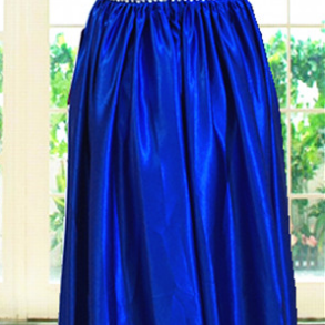 Blue Book Ball Gown, Sleeveless Party Dress.