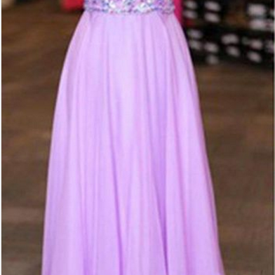 Pale Purple Ball Gown With Ball Gown.