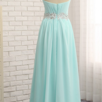 Light Blue Wedding Dress Party Silk Beautiful..