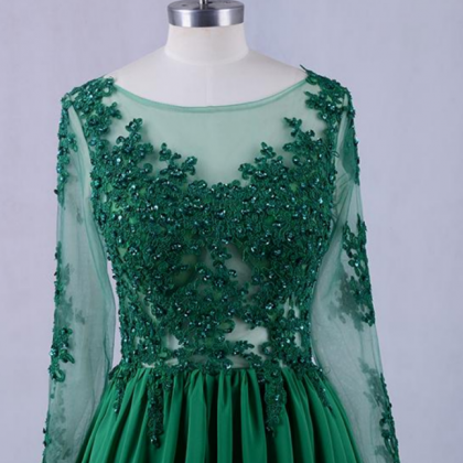Real Simple Vintage Green Evening Dress Plus Size..