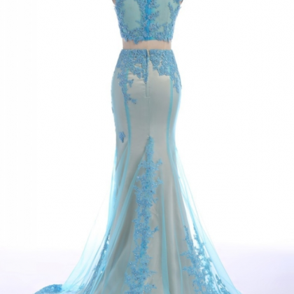 Prom Dress,two Piece Prom Dress,mermaid Prom..