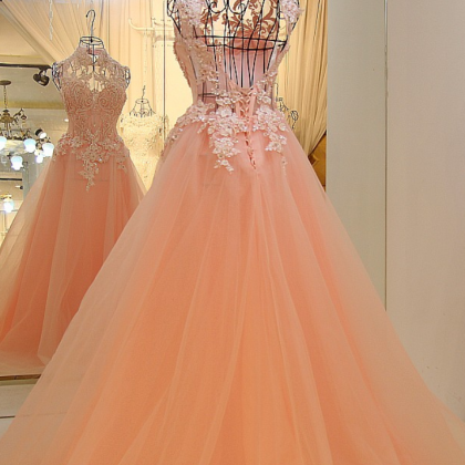 Pink Prom Dresses,backless Prom Dresses,long Prom..