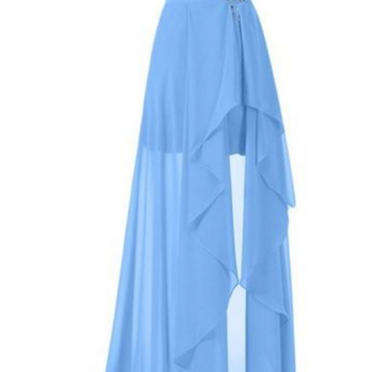 Sexy Blue Prom Dresses,charming Evening Dress,prom..