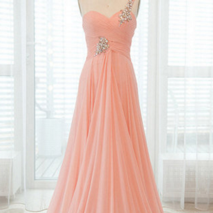 One Shoulder Prom Dress , Elegant Prom Dress ,..