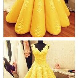 Stylish Dress Charming Ball Gown Prom Dresses Lace..